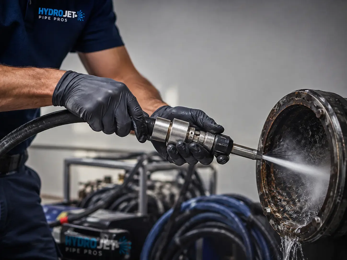 Hydro Jet Pipe Descaling in Menifee, AR
